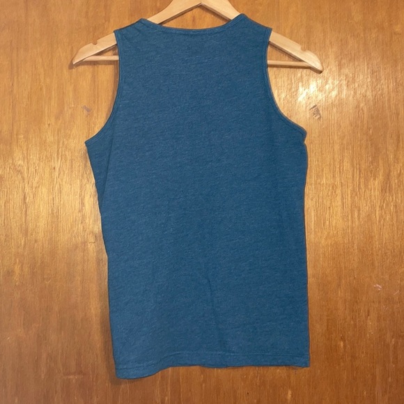 •HURLEY•KIDS BLUE/WHITE "HURLEY" LOGO TANK TOP SIZE 12-14 UNISEX. - Picture 3 of 5